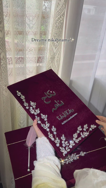 Hand Made Nikkah boxset video 